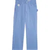 Bode Knolly Brook Twill Trousers In Blue