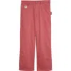 Bode Knolly Brook Twill Trousers In Pink