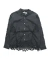 Bode Lace Shirt In Black