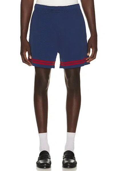 Bode Lakewood Shorts In Blue