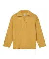 Bode Lapel Long-sleeved Sweater In Yellow