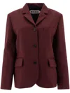 Bode Lillian Riding Jacket In Red