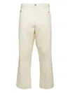 Bode Greenskeeper Knolly Brook Trousers Ivory In Nude
