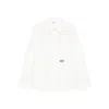 Bode Logo-print Shirt In White