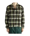 Bode Woodcrest Checked Shirt In Brown