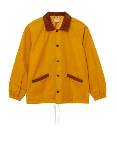 Bode Long-sleeved Casual Jacket In Orange