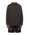 Bode Long-sleeved T-shirt In Black