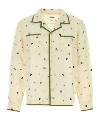 Bode Long-sleeved Shirt In Neutral