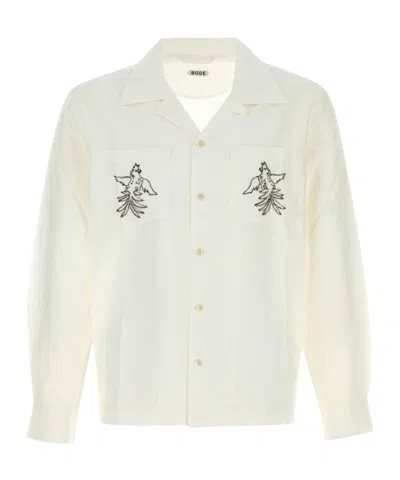 Bode Long-sleeved Shirt In Neutral