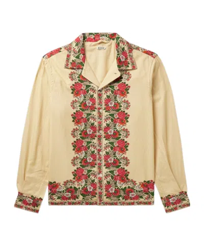 Bode Long-sleeved Shirt In Neutral