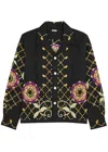 BODE BODE LOUIE FLORAL-EMBROIDERED LINEN SHIRT