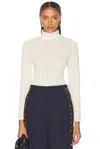 Bode Louise Pullover In Cream