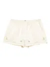 Bode Luck Draw Shorts In Neutral