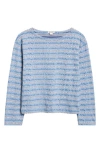 Bode Lyric Jacquard Stripe Long Sleeve T-shirt In Multi