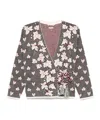 Bode Maple-jacquard Cardigan In Multicolor
