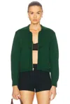 Bode Marion Tassel Cardigan In Green