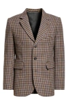 BODE BODE MARSTON CHECK MERINO WOOL TWEED SUIT JACKET