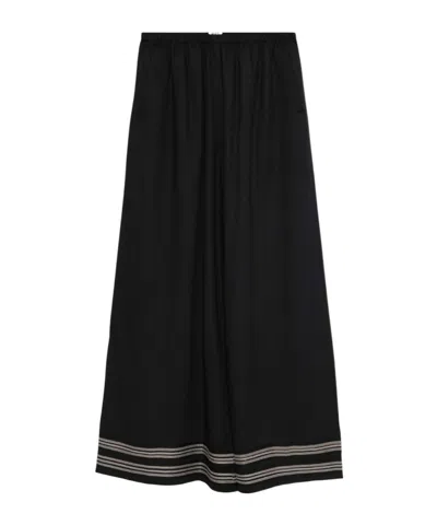 BODE MATHILDE WIDE-LEG CASUAL PANTS