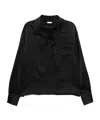 Bode Maze Shirt In Black