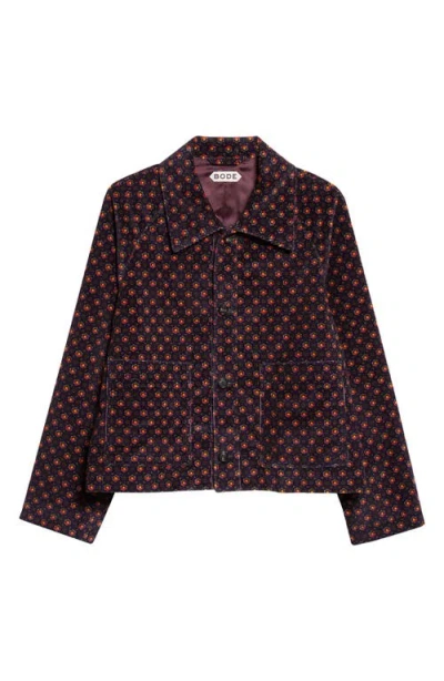 Bode Mcallister Corduroy Jacket In Multi