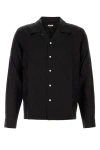 Bode Men Black Jacquard Football Shirt In Black