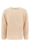 Bode Textured Knitwear In Beige