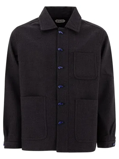 Bode Men's Jackets In Grey