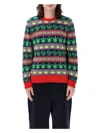 Bode Marin Patterned-jacquard Jumper In Multi