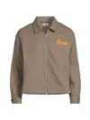 Bode Low Lying Summer Club Jacket In Grey