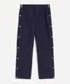 Bode Tear-away Press-stud Track Pants In Blue