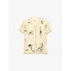 Bode Games Shirt In Yellow