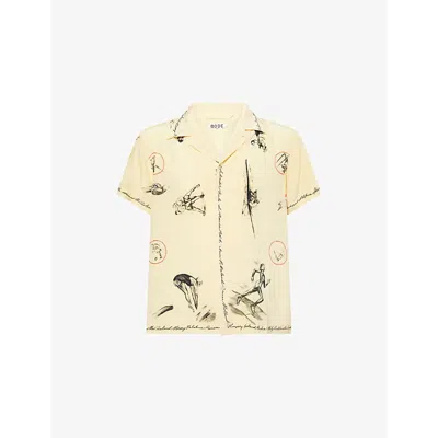 Bode Games Shirt In Gelb