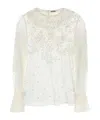 Bode Middlemist Blouse In White