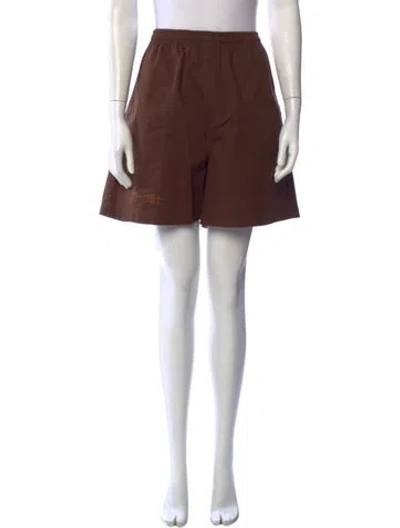 Pre-owned Bode Mini Shorts In Brown