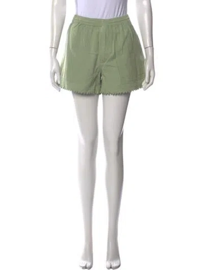 Pre-owned Bode Mini Shorts In Green
