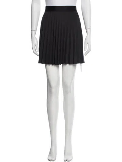 Pre-owned Bode Mini Skirt In Black