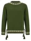 Bode Moritz Sweater In Green