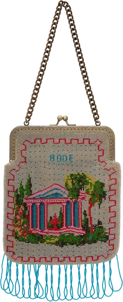 Bode Multicolor Beaded Voyage Bag In Multi Multi