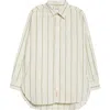 Bode Murray Stripe Cotton Button-up Shirt In Multi