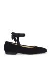 Bode Black Musette Ballerina Flats In Black