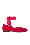 Bode Red Musette Ballerina Flats In Chili