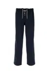 Bode Navy Blue Cotton And Lyocell Joggers