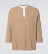 Bode Newton Stripe Top In Brown