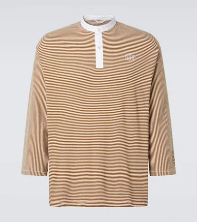 BODE NEWTON STRIPED COTTON TOP