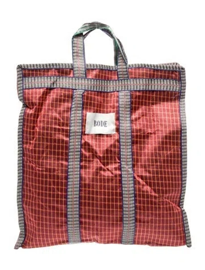 Pre-owned Bode Nylon Backpack In Multi