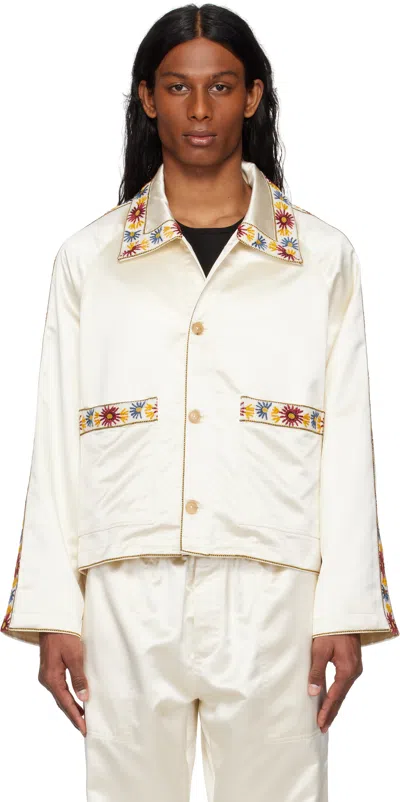 BODE OFF-WHITE CANDYFLOSS JACKET