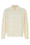 Bode Off White Jacquard Football Shirt In Neutral