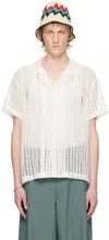 BODE OFF-WHITE MEANDERING SHIRT