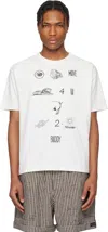 Bode Cotton T Shirts In Cream