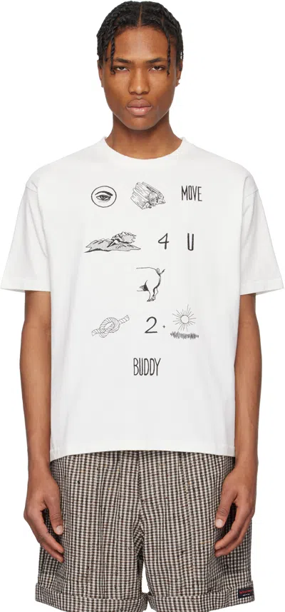 BODE OFF-WHITE REBUS T-SHIRT